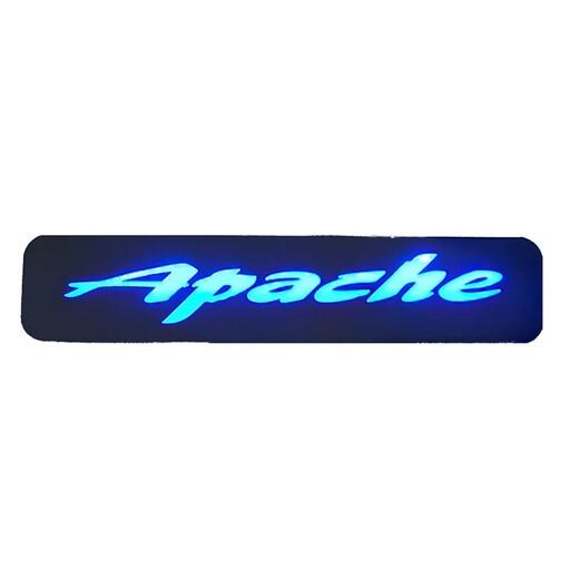 تابلو جلو موتور سیکلت چراغ دار  طرح آپاچی apache